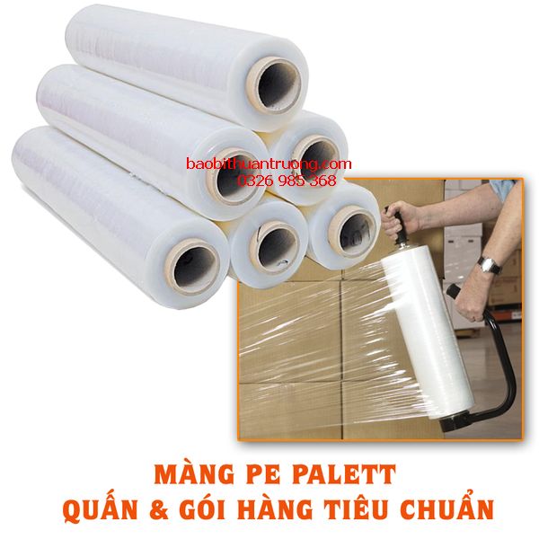 Cuộn PE quấn hàng